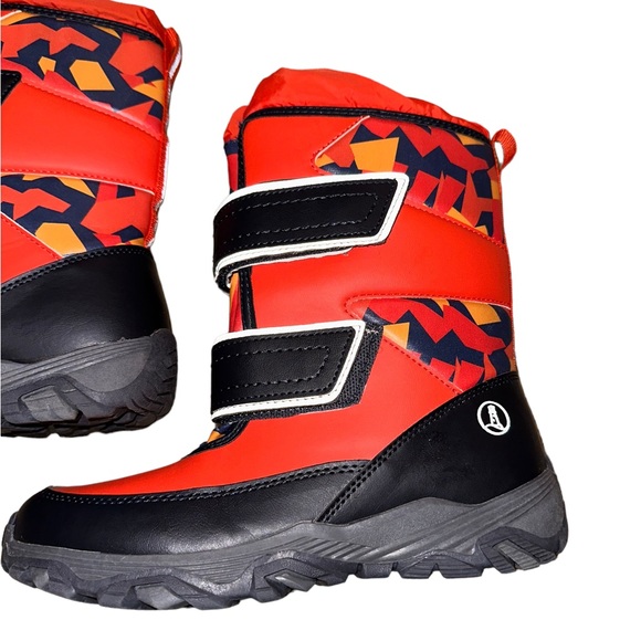 Lands' End Shoes Lands End Kids Snow Boots 3 Orange Black Poshmark